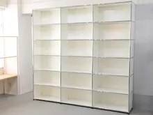 USMハラ―　収納棚　ホワイト
